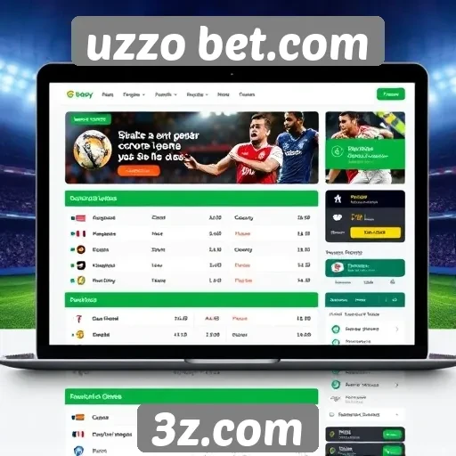 Análise da interface do usuário no site uzzo bet